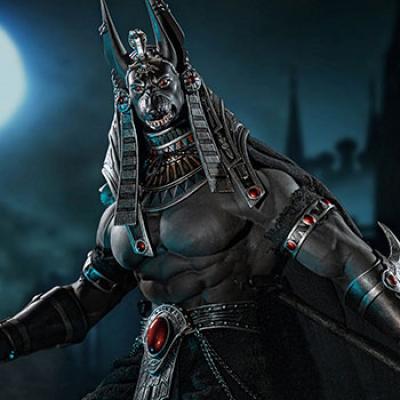 Anubis Guardian of The Underworld (Silver) (brand missing) Sixth Scale Figure by TBLeague