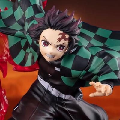 Tanjiro Kamado Total Concentration Breathing (Demon Slayer) Collectible Figure by Bandai