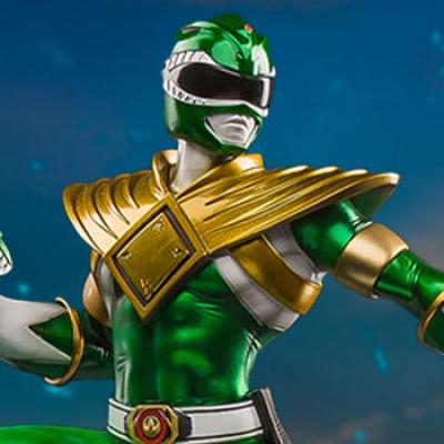 Green Ranger (Mighty Morphin Power Rangers) Statue by Kami-Arts