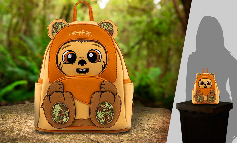 Loungefly: Star Wars - Wicket Footsie hot Cosplay Mini Backpack