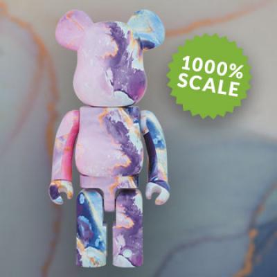 Be@rbrick Marble 1000% (brand missing) Collectible Figure by Medicom Toy
