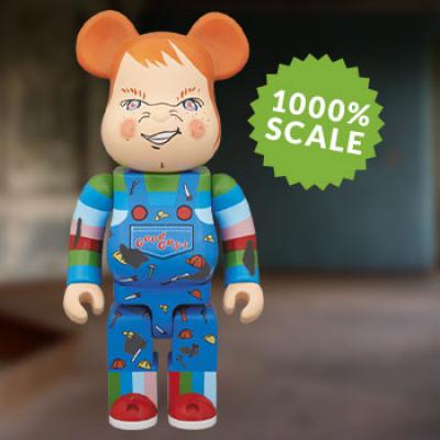 Be@rbrick Chucky 1000% (Childs Play) Collectible Figure by Medicom Toy