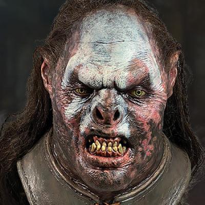 Lurtz Mask (The Lord of the Rings) Prop Replica by Trick or Treat Studios