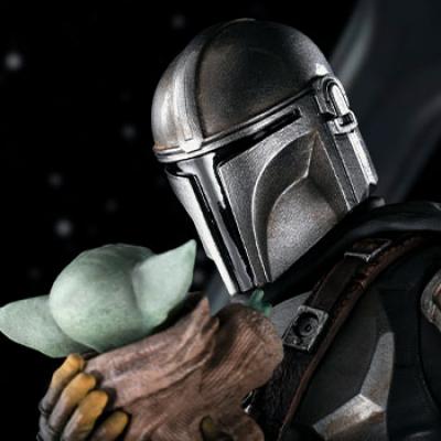 The Mandalorian and Grogu (Star Wars) 1:10 Scale Statue by Iron Studios