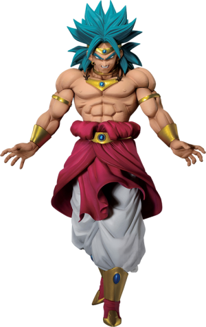 dragon ball z broly statue