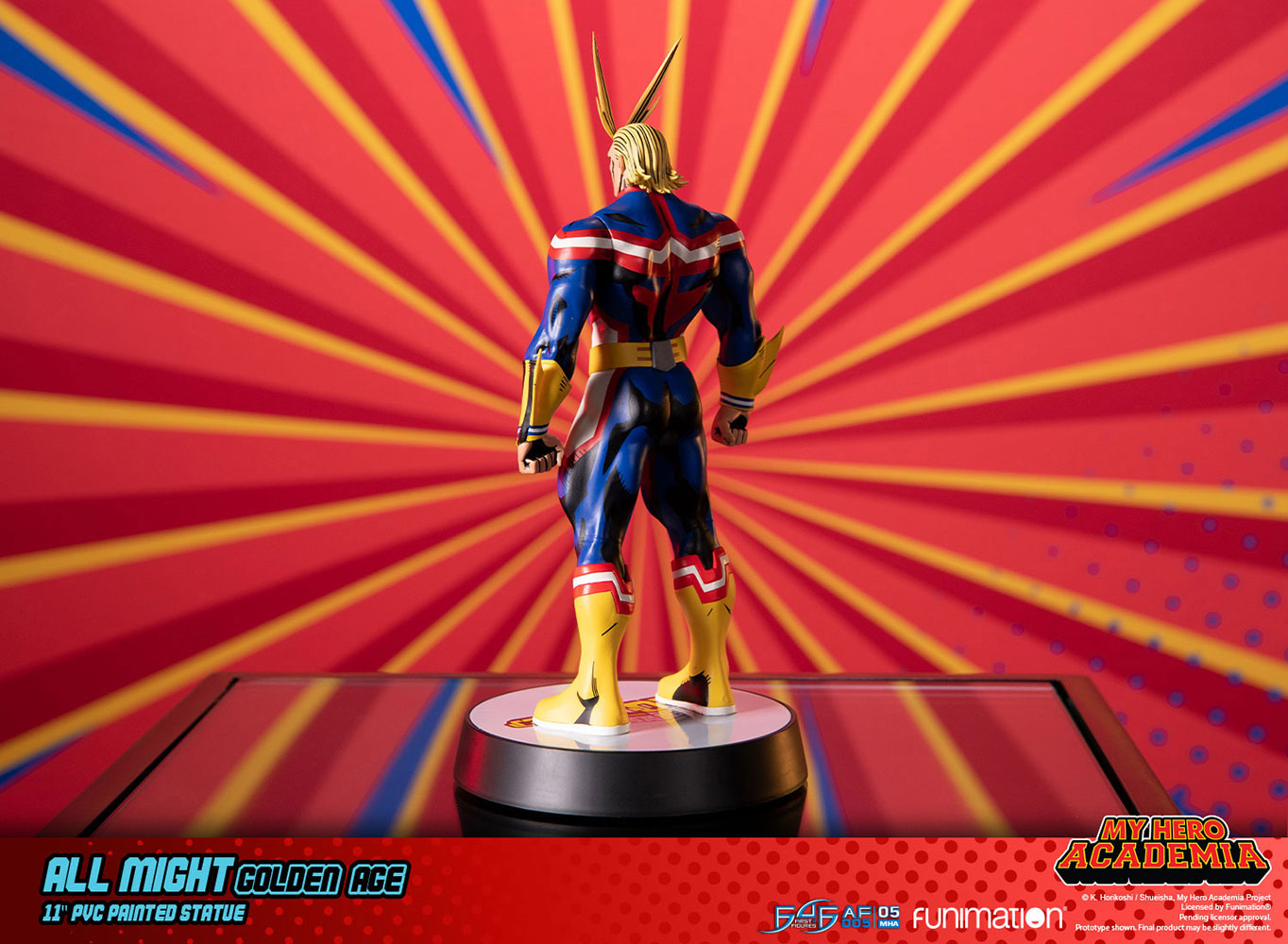 all might statue