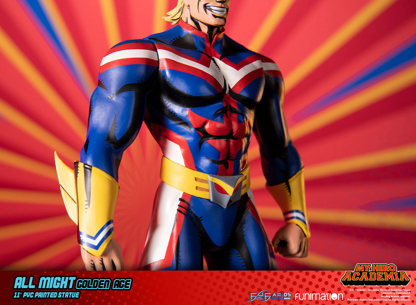 life size all might statue