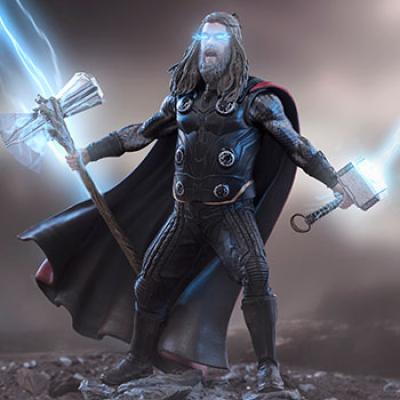 Thor Ultimate (Marvel) 1:10 Scale Statue by Iron Studios
