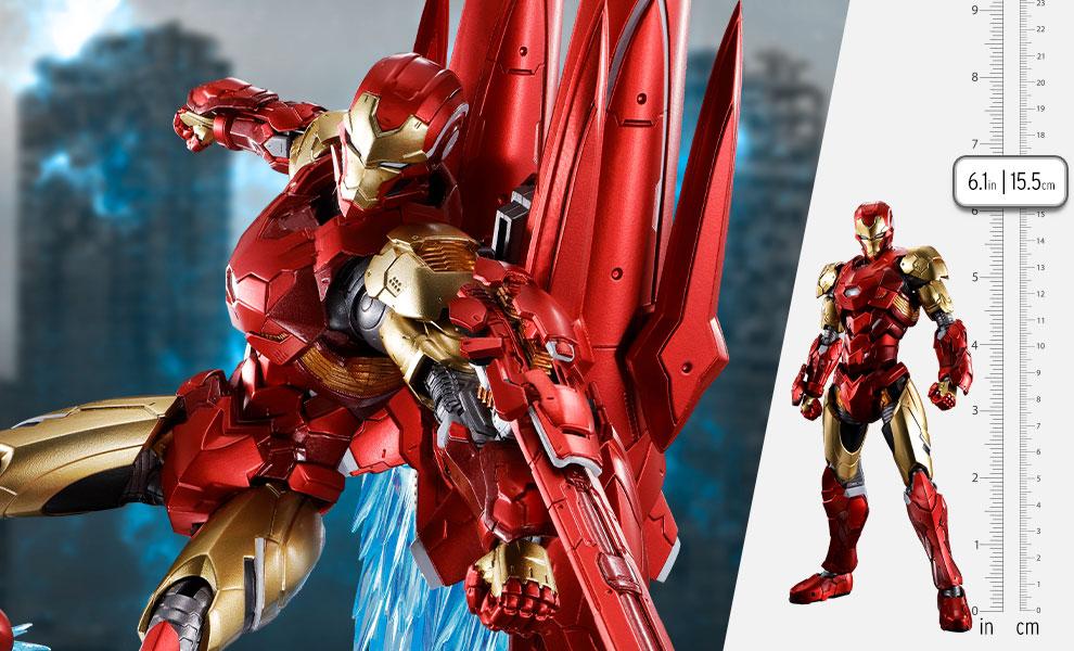Iron Man (Tech-On Avengers) Collectible Figure by Bandai