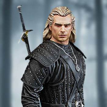 Walmart Exclusive The Witcher Netflix Transformed Geralt Dark Horse  Collectible Statue 