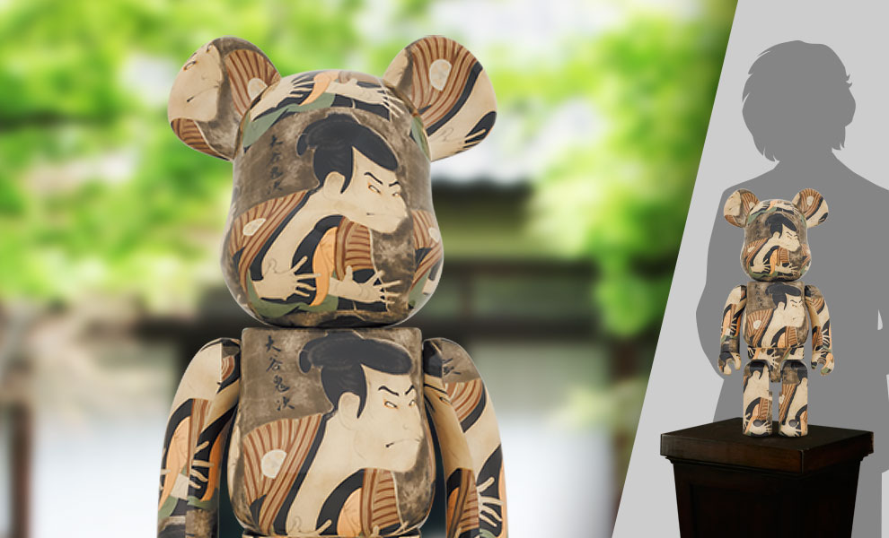 Be@rbrick Toshusai Sharaku 1000％ by Medicom | Sideshow Collectibles