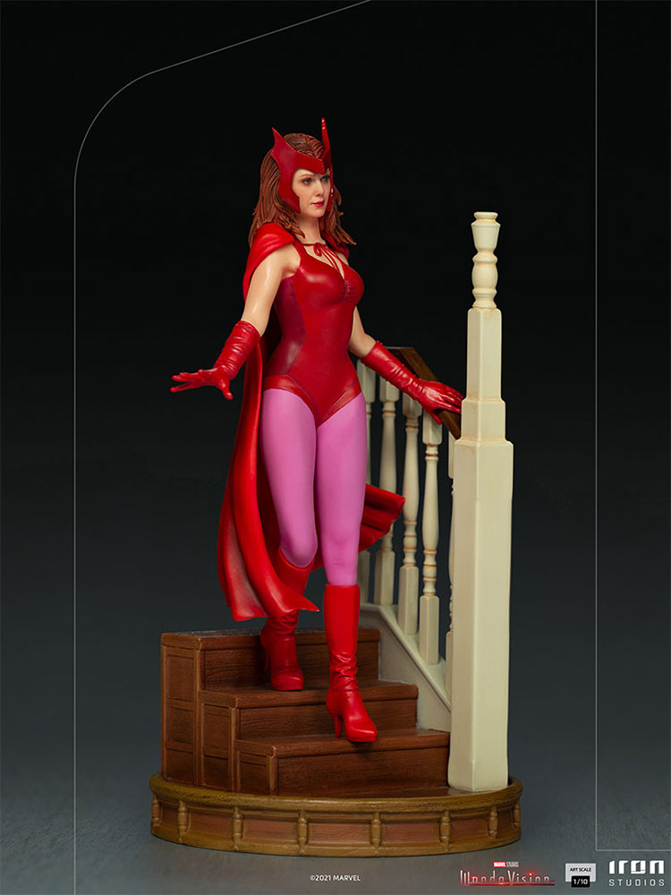 IRON STUDIOS : Wandavision - Wanda Halloween Version 1:10 Scale Statue Wanda-halloween_marvel_gallery_615766d260def