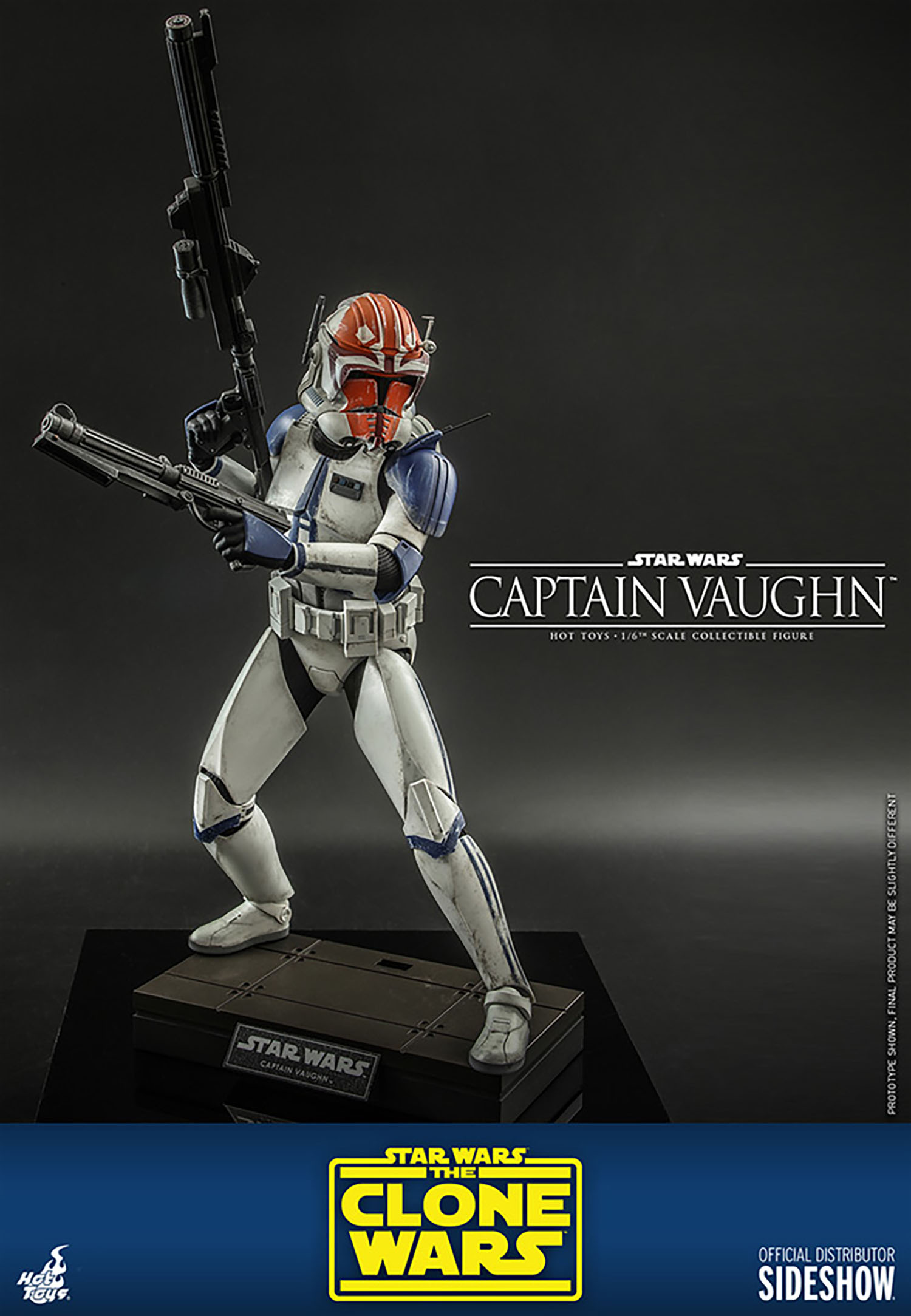 <b>Star</b> <b>Wars</b> <b>Captain</b> Vaughn Sixth Scale Figure (Prototype Shown) View 6.