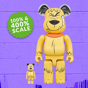 Be@rbrick Muttley 100% & 400% Bearbrick Collectible Set by Medicom