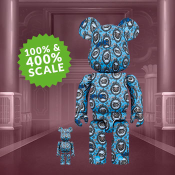 Be@rbrick Robe Japonica Mirror 100% and 400% Set by Medicom