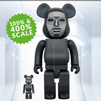 Be@rbrick Squid Game Frontman 100% & 400% Set by Medicom ...