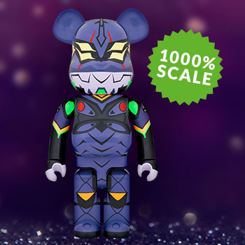 Be@rbrick Evangelion Eva13 (New Paint Ver.) 1000% Collectible