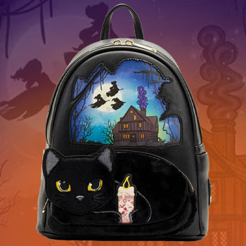 hocus pocus binx plush cosplay mini backpack