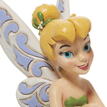 Tinkerbell Sitting on Holly Figurine by Enesco