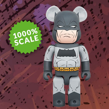 Be@rbrick Batman (TDKR Ver.) 1000% Collectible Figure by Medicom