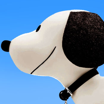 Snoopy (Newsprint Grayscale) Vinyl Collectible by Super7 