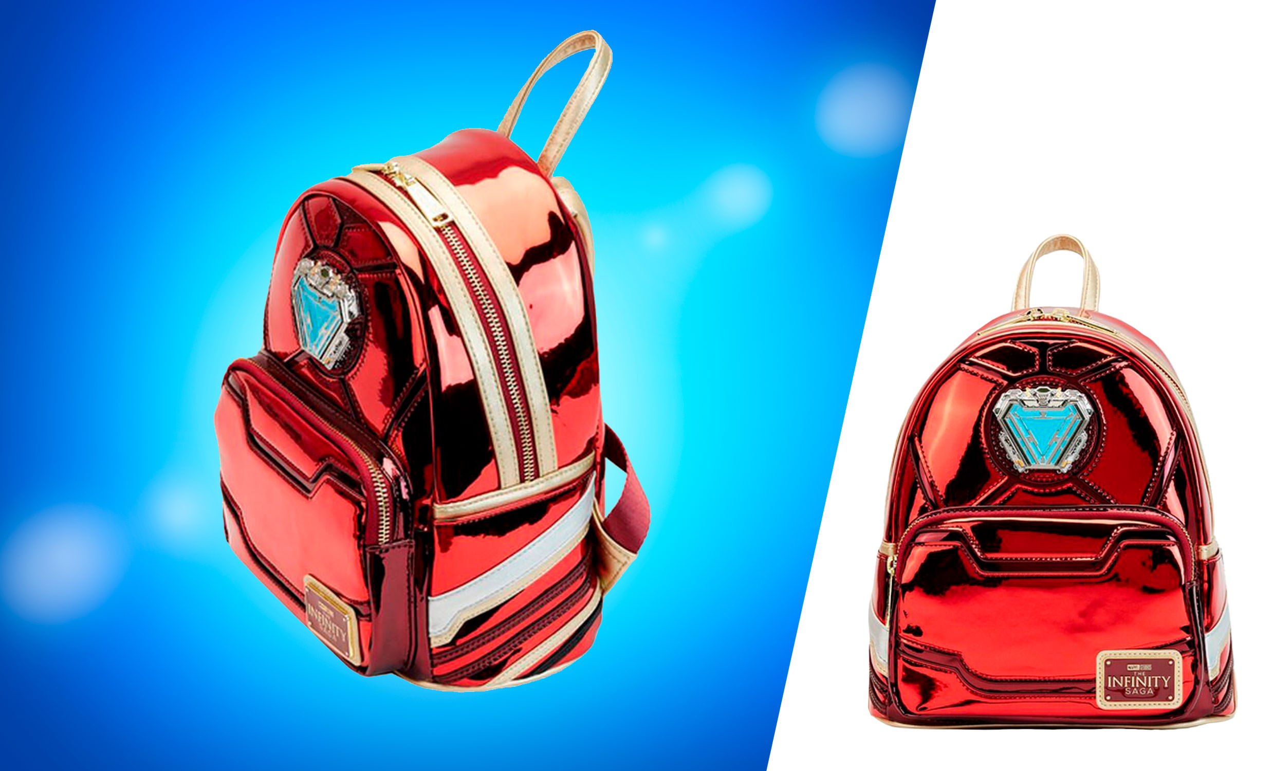 Loungefly - Marvel Iron Man 15th Anniversary Cosplay Mini Backpack