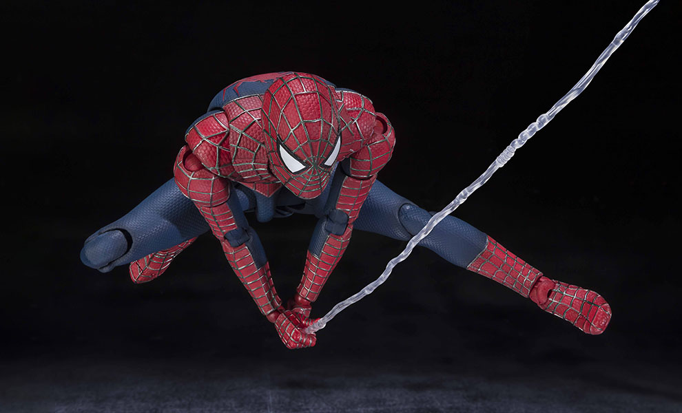 The Friendly Neighborhood Spider-Man Collectible Figure by Tamashii Nations  | Sideshow Collectibles