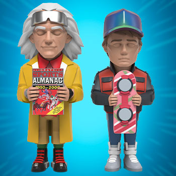 Back to the Future Collectible Set by Mighty Jaxx | Sideshow 