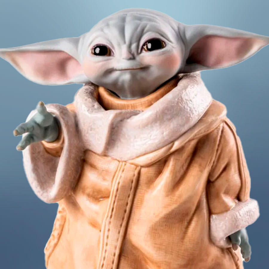 LLADRO® Figur Grogu Sculpture - Star Wars 15x14x11cm 01009422 2023