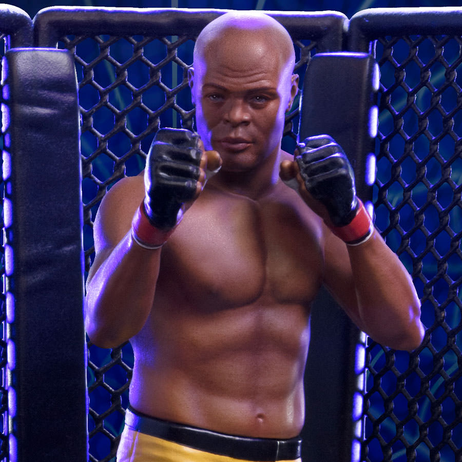 Anderson Spider Silva Deluxe 1:10 Scale Statue by Iron Studios