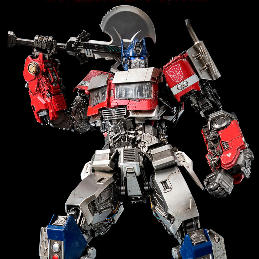 Optimus Prime DLX Collectible Figure by Threezero | Sideshow ...