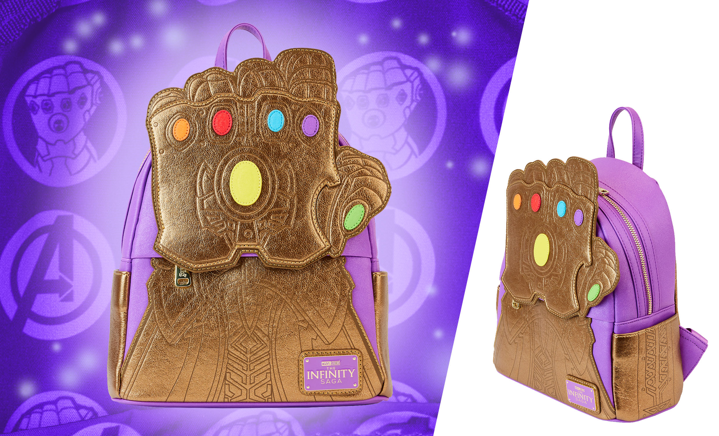 Thanos loungefly online backpack