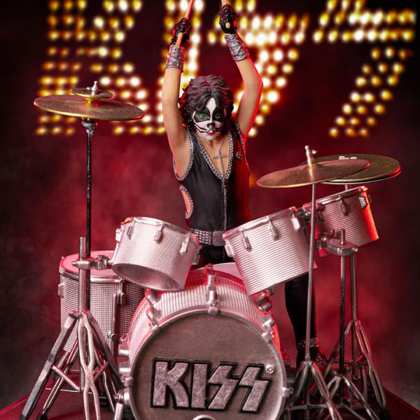 Peter Criss (KISS) 1:10 Scale Statue by Iron Studios