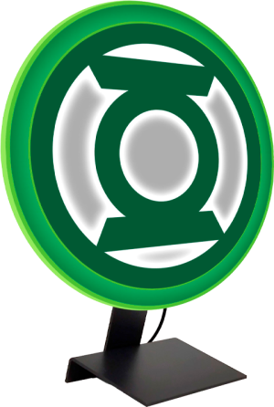 Beautiful Green Lantern Logo Painted Like Stock Illustration 2197554167 |  Shutterstock