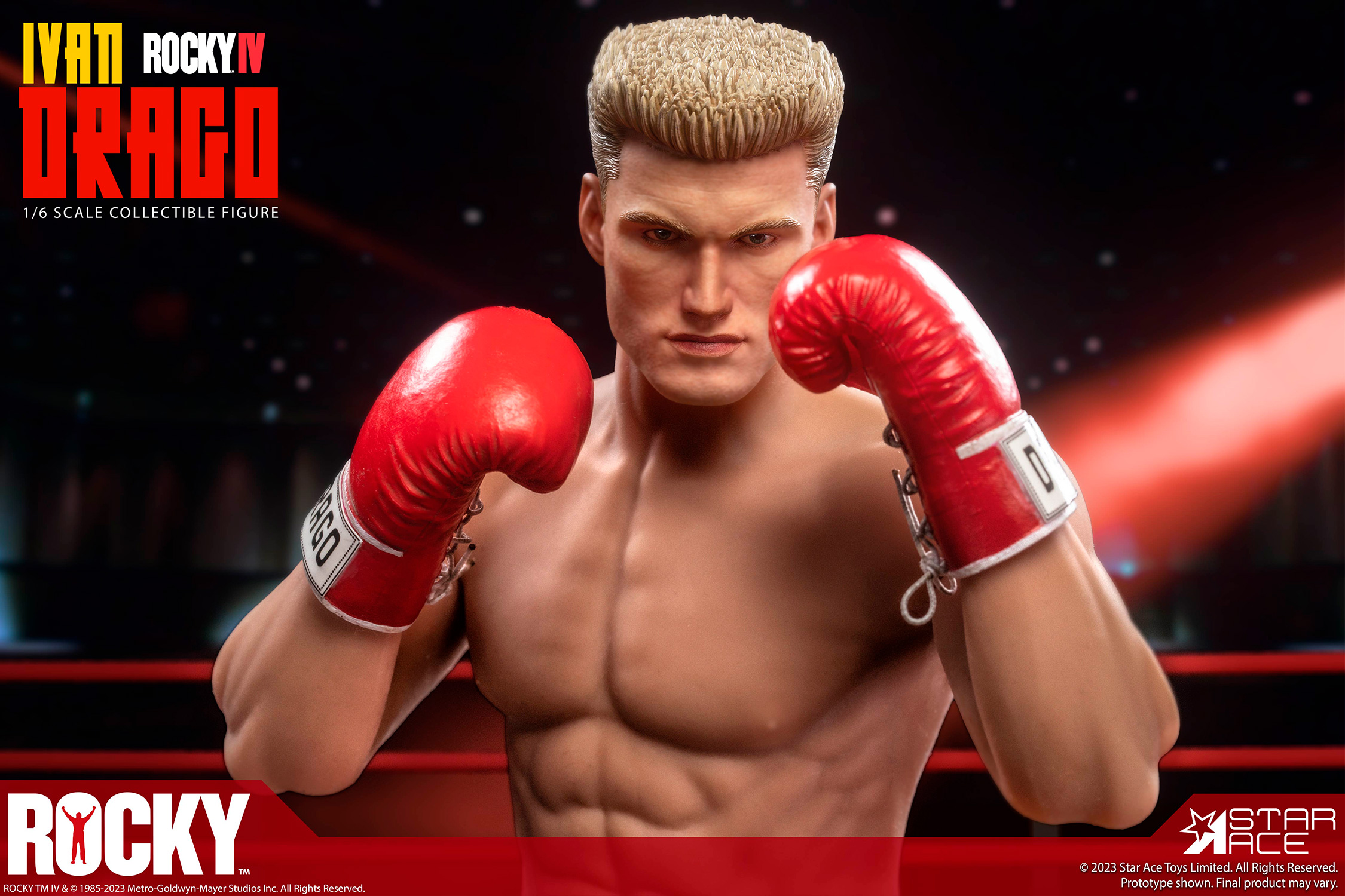 Rocky <b>Ivan</b> Drago Deluxe Sixth Scale Figure (Prototype Shown) View 12.