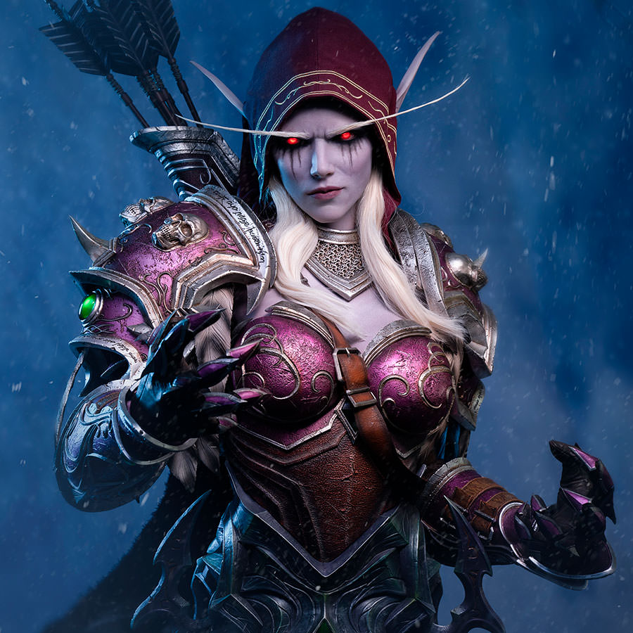 Sylvanas Windrunner Life Size Bust by Infinity Studio | Sideshow  Collectibles