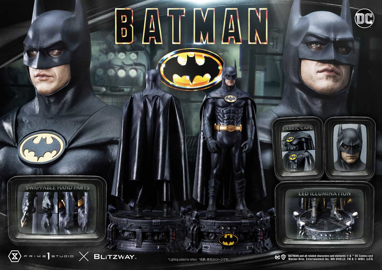 DC Comics <b>Batman</b> 1:3 Scale Statue (Prototype Shown) View 25.