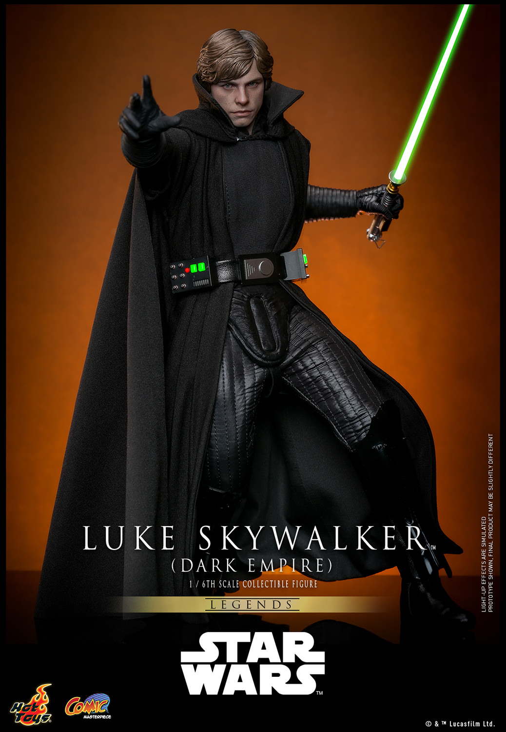 Star Wars <b>Luke</b> Skywalker ™ (Dark Empire) (Special Edition) Sixth Scale Figu...