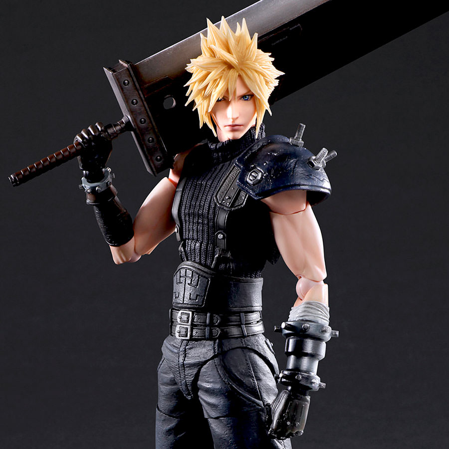 Cloud Strife Play Arts Kai Action Figure by Square Enix | Sideshow  Collectibles