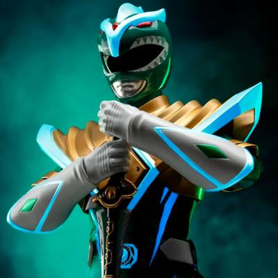 Green Power Ranger (Matt Cook) Chaos Energy Version Sixth Scale Figure