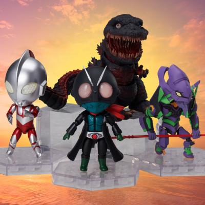 DFORM+ Shin Japan Hero Universe Full Action Deforme Collectible Set