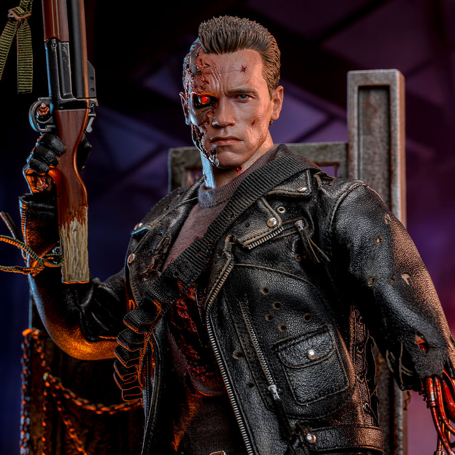 T-800 (Battle Damaged Version 2.0) Sixth Scale Figure by Hot Toys | Sideshow  Collectibles