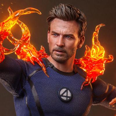 Human Torch Sixth Scale Figure