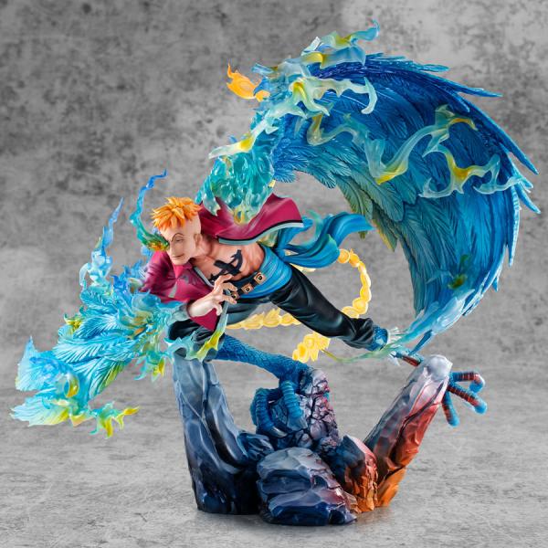 Marco the Phoenix (Leader of the 1st Group of Whitebeard Pirates Version) Collectible Figure by MegaHouse